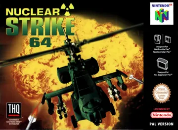 Nuclear Strike 64 (Europe) (En,Fr) box cover front